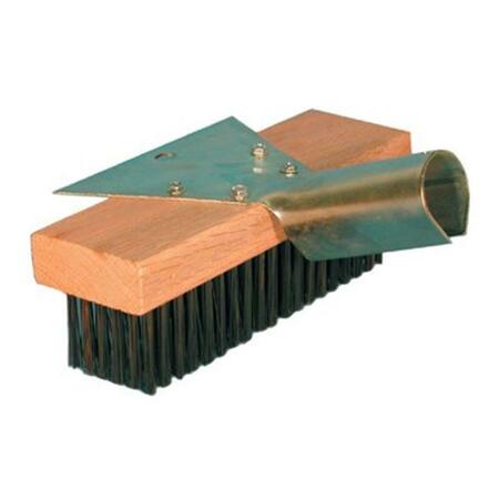 MAGNOLIA BRUSH MANUFACTURERS 15 in. Wire Scratch Brush with Scraper Without Han 455-5-SC-15
